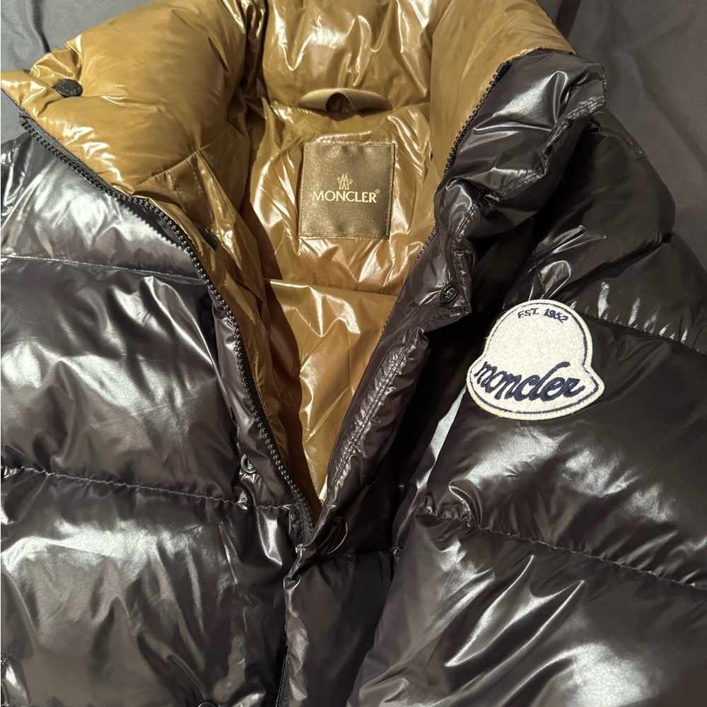 Moncler Tripiti Down Jacket with Gold Interior - Picture 2 of 8
